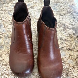 Dansko Rich Brown Ankle Booties
